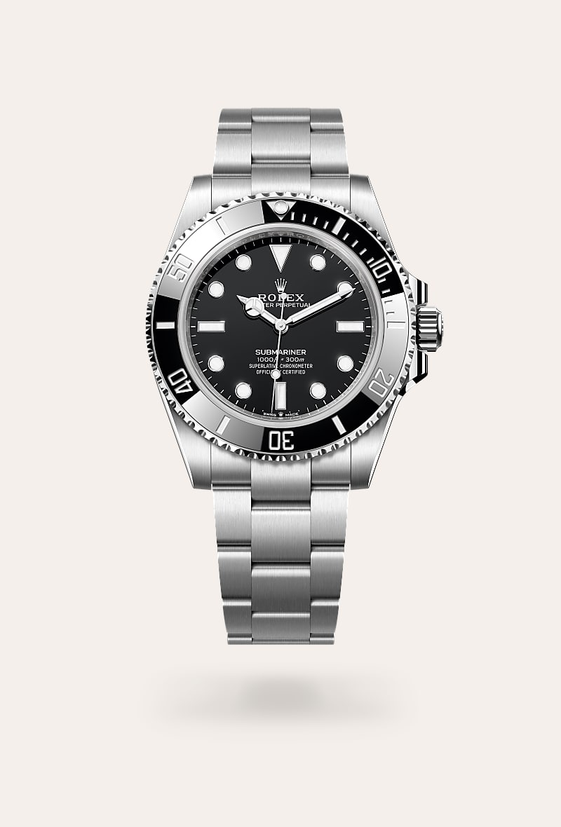 el bisel giratorio del submariner es una característica fundamental de este reloj. sus graduaciones de 60 minutos permiten controlar con seguridad y precisión el tiempo de inmersión y las paradas de descompresión. manufacturado por rolex a partir de una cerámica dura y resistente a la corrosión, el disco de bisel cerachrom es prácticamente imposible de rayar. la sustancia luminiscente en el cero del bisel garantiza una legibilidad óptima, sin importar el grado de oscuridad del entorno. el canto estriado del bisel ha sido diseñado cuidadosamente con el fin de ofrecer un excelente agarre bajo el agua, incluso con los guantes puestos.