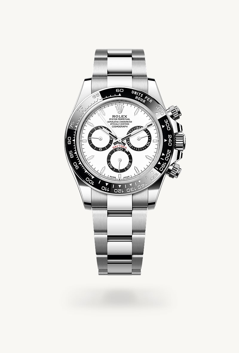 rolex Cosmograph Daytona en Oyster, 40 mm, acero Oystersteel, M126500LN-0001* Christie's