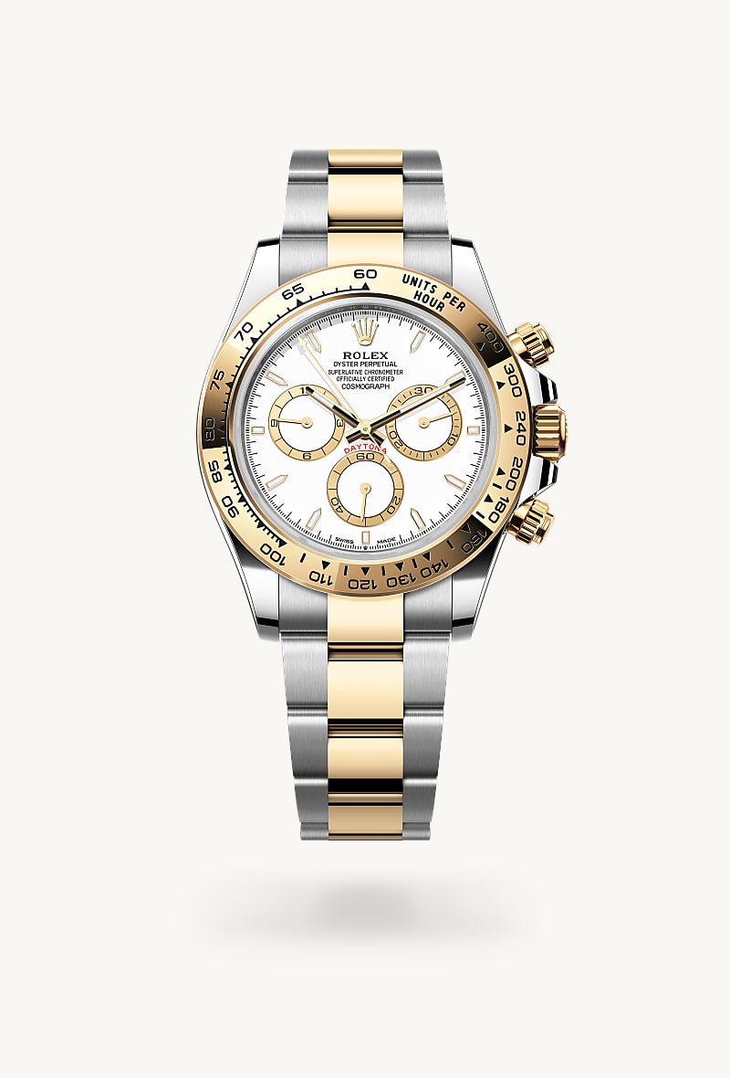rolex Cosmograph Daytona en Oyster, 40 mm, acero Oystersteel y oro amarillo, M126503-0001* Christie's