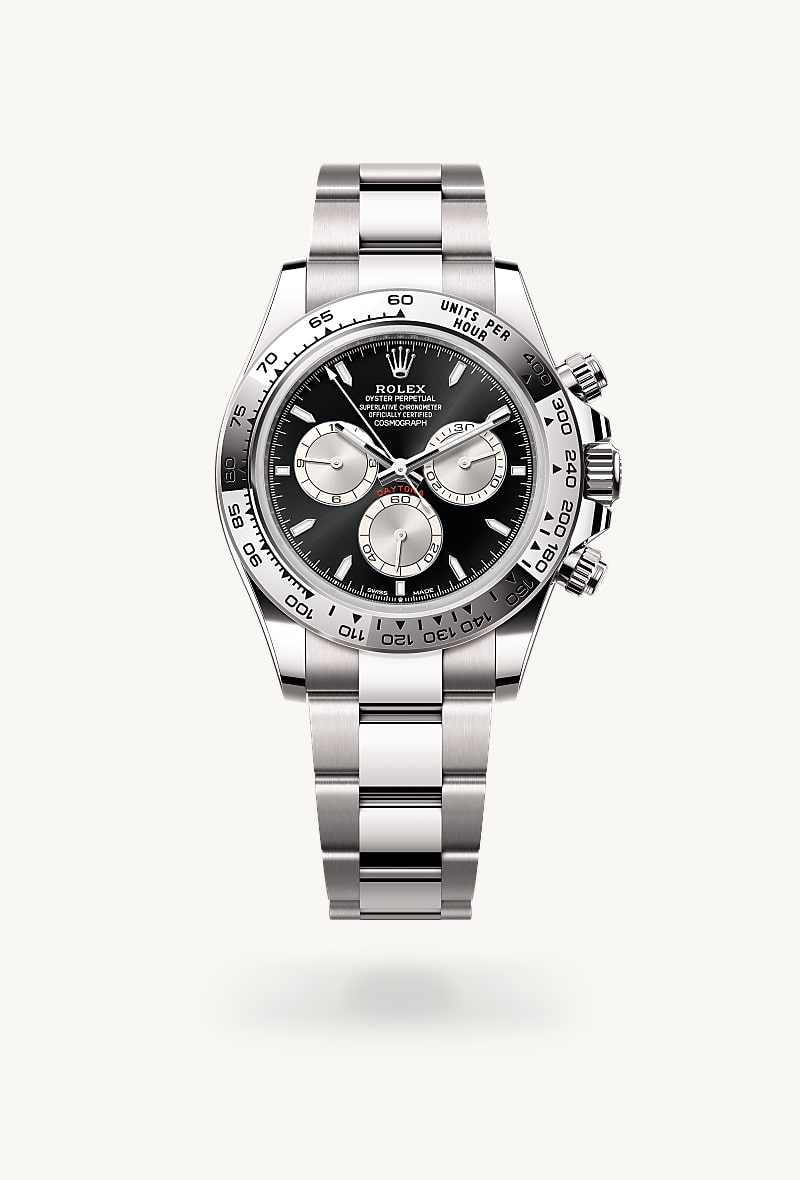 rolex Cosmograph Daytona en Oyster, 40 mm, oro blanco, M126509-0001* Christie's