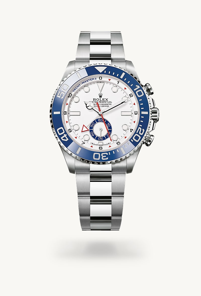 rolex Yacht-Master II en Oyster, 44 mm, acero Oystersteel, M126680-0001* Christie's
