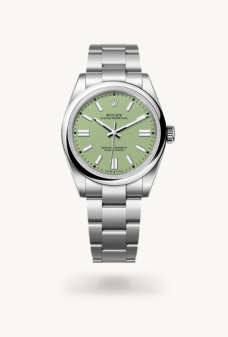 rolex Oyster Perpetual 41 en Oyster, 41 mm, acero Oystersteel, M134300-0006* Christie's